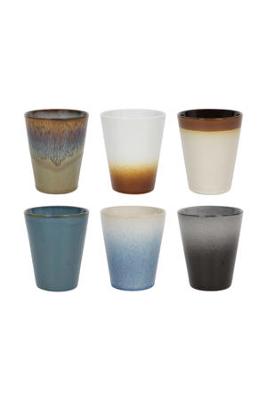 Cappuccinokopjes - Koffiebekers - Storm - 310 ml - 6 stuks