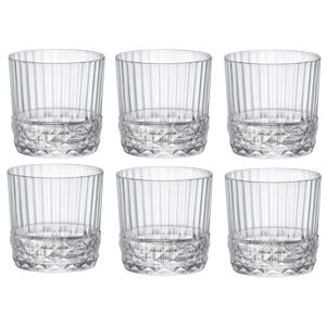 Whiskey Glazen America 20's - 300 ml - 6 stuks