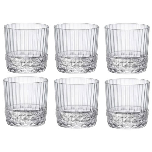 Bormioli Rocco Whiskey Glazen America 20's 300 ml - 6 Stuks afbeelding