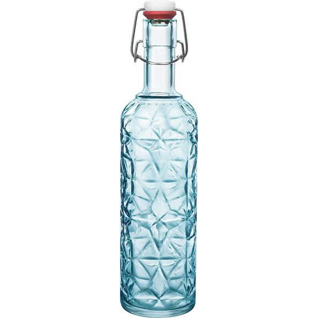 Bormioli Rocco Beugelfles / Weckfles Oriente - Blauw - 1 liter