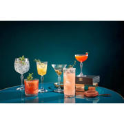 thumbnail: Bormioli Rocco Cocktailglazen / Whiskey Glazen / Waterglazen America 20's - 380 ml - 6 stuks