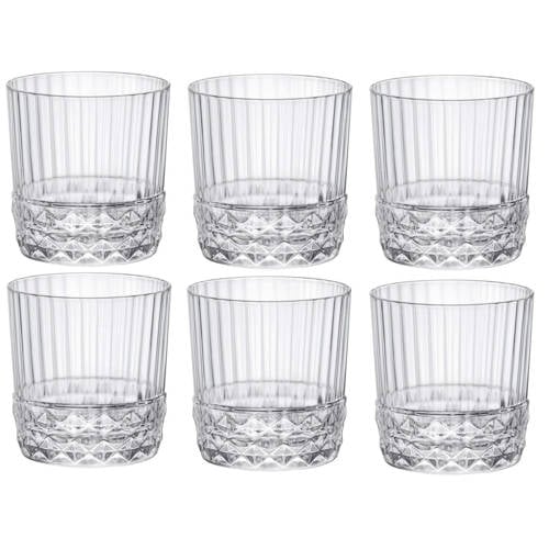 Bormioli Rocco Cocktailglazen / Whiskey Glazen / Waterglazen America 20's 380 ml - 6 Stuks afbeelding