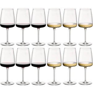 Wijnglazen Set Nexo (Rode wijnglazen & Witte wijnglazen) - 12 delige set