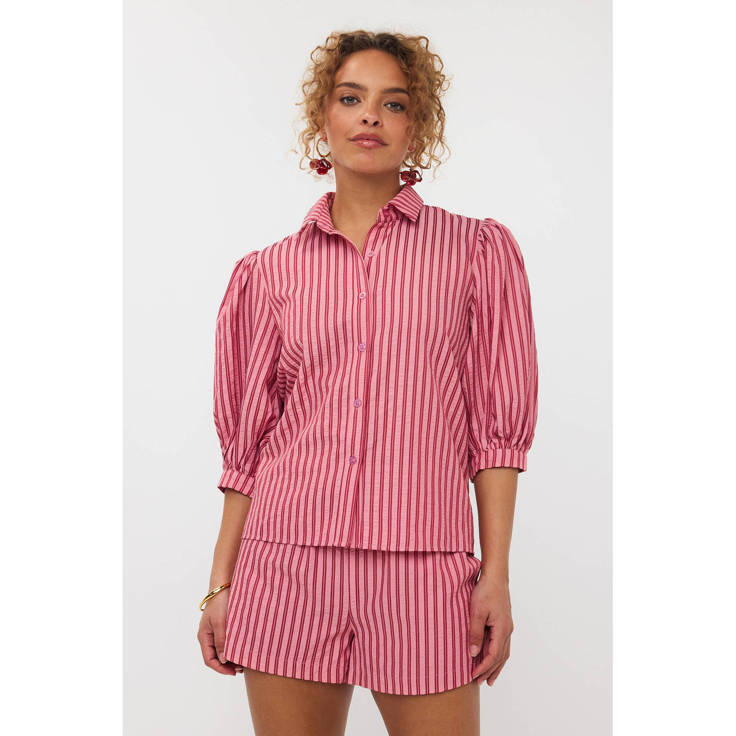 Ydence blouse roze