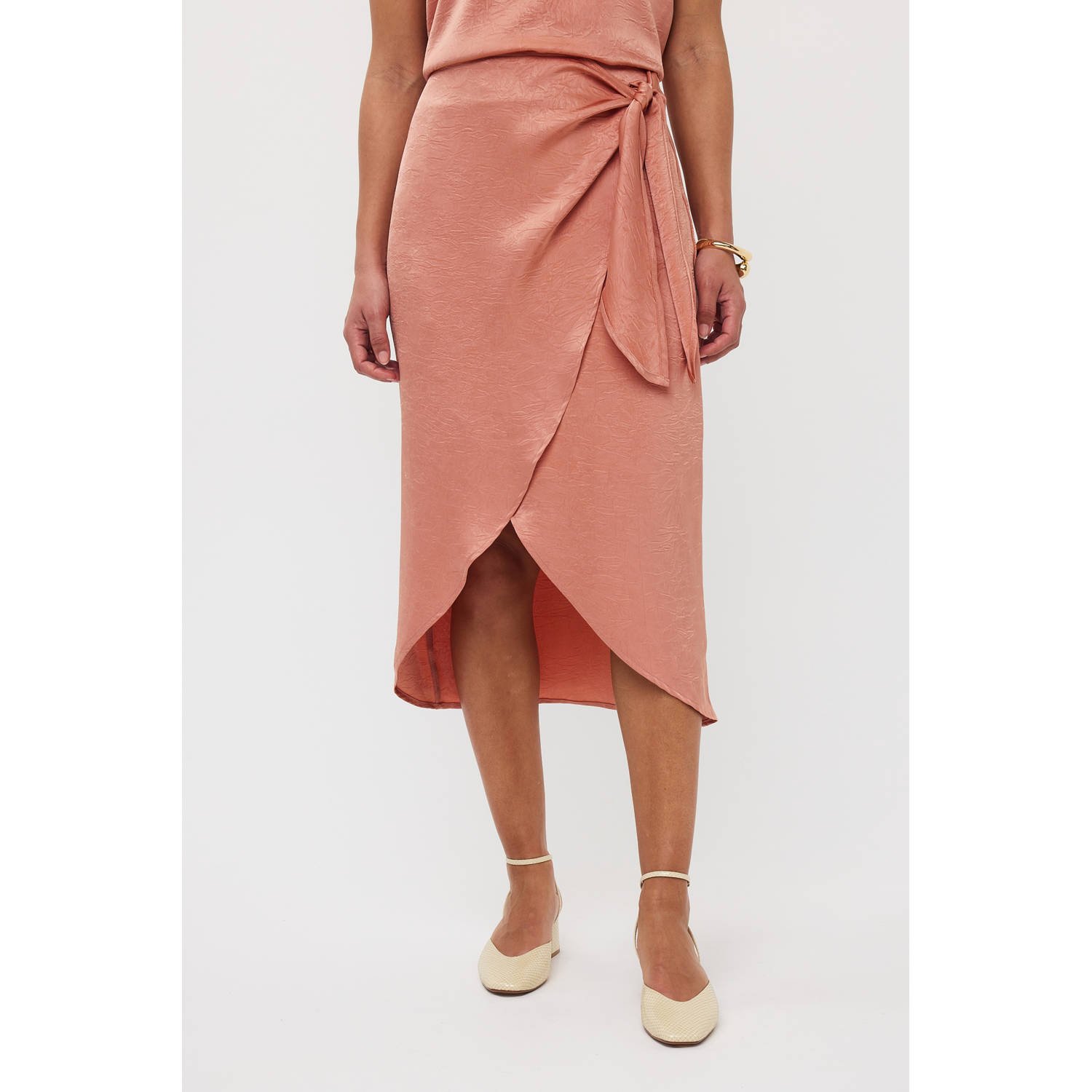YDENCE Dames Rokken Skirt Barbara Roze