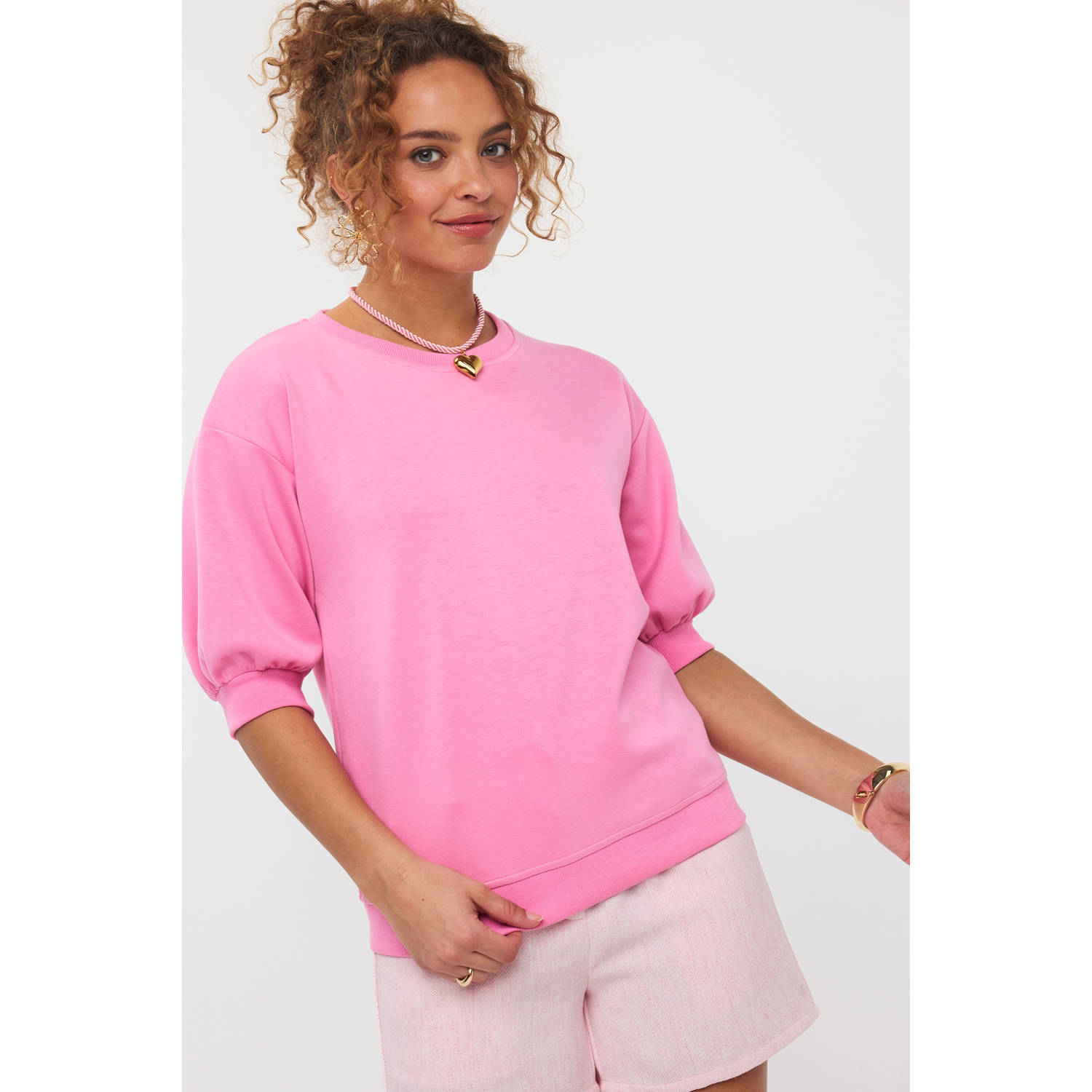 Ydence top roze