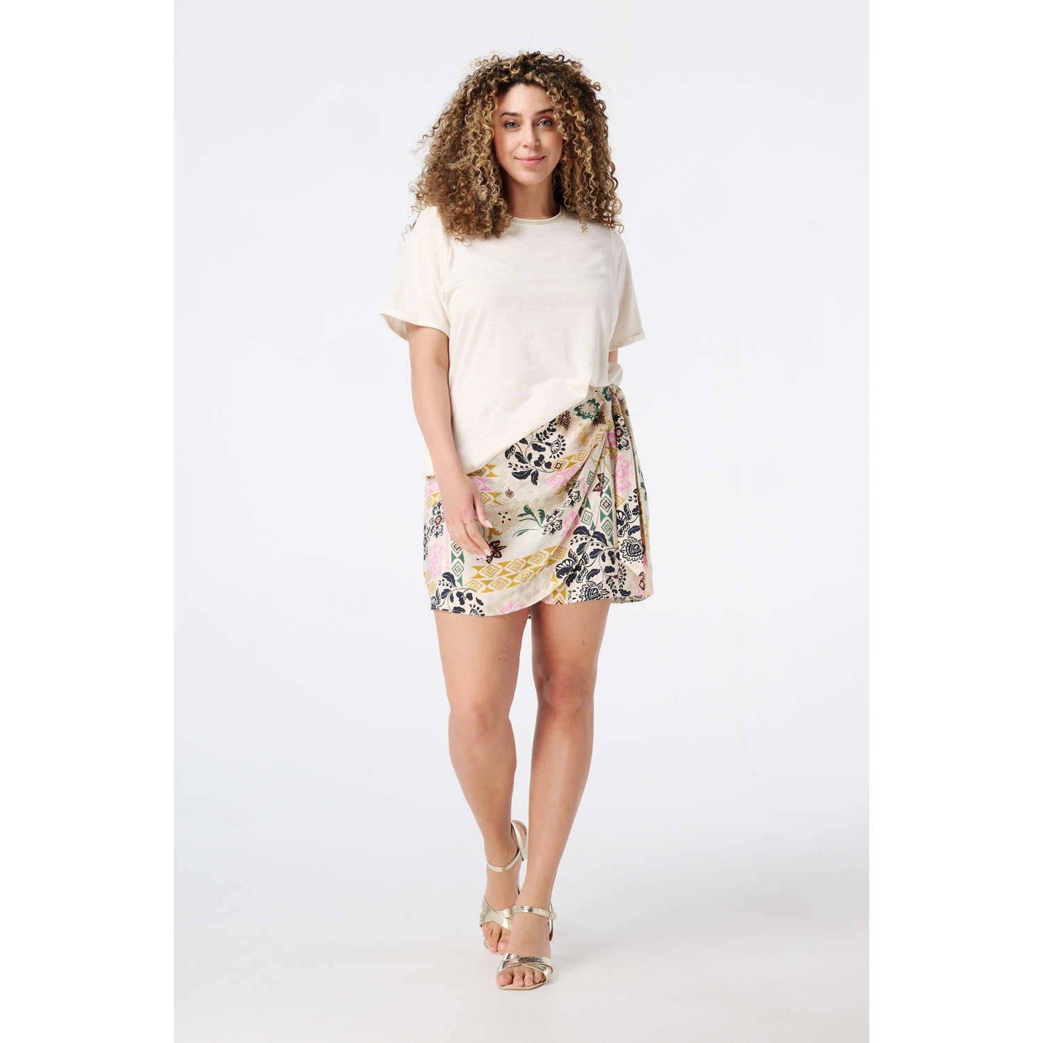 MS Mode skort roze