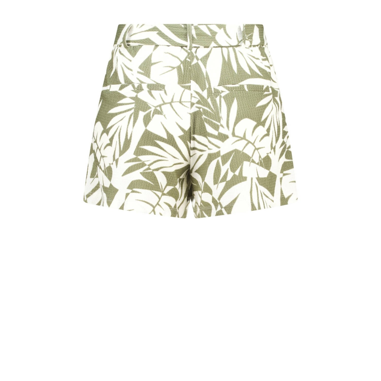MS Mode straight regular waist casual short lichtkaki