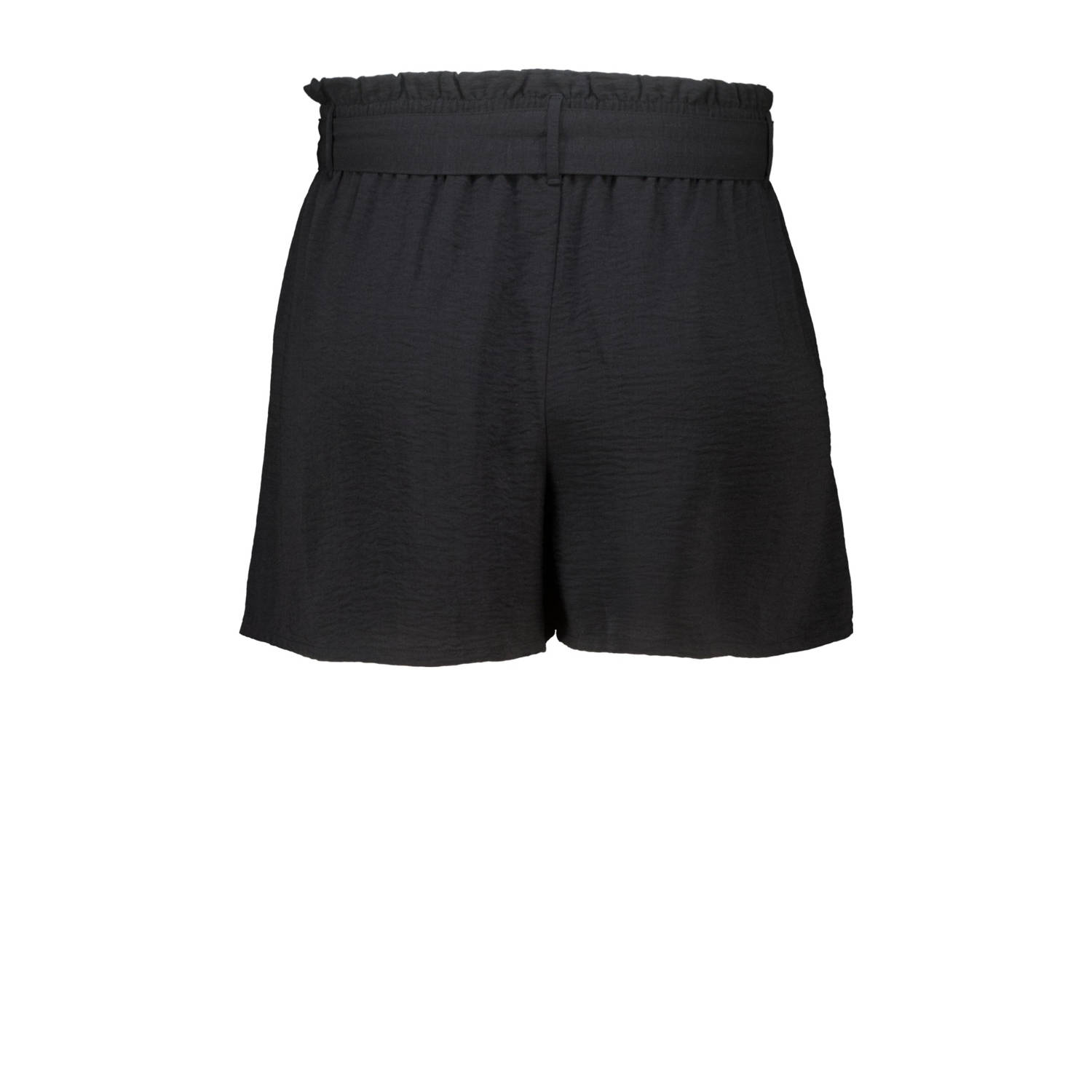 MS Mode straight regular waist casual short zwart