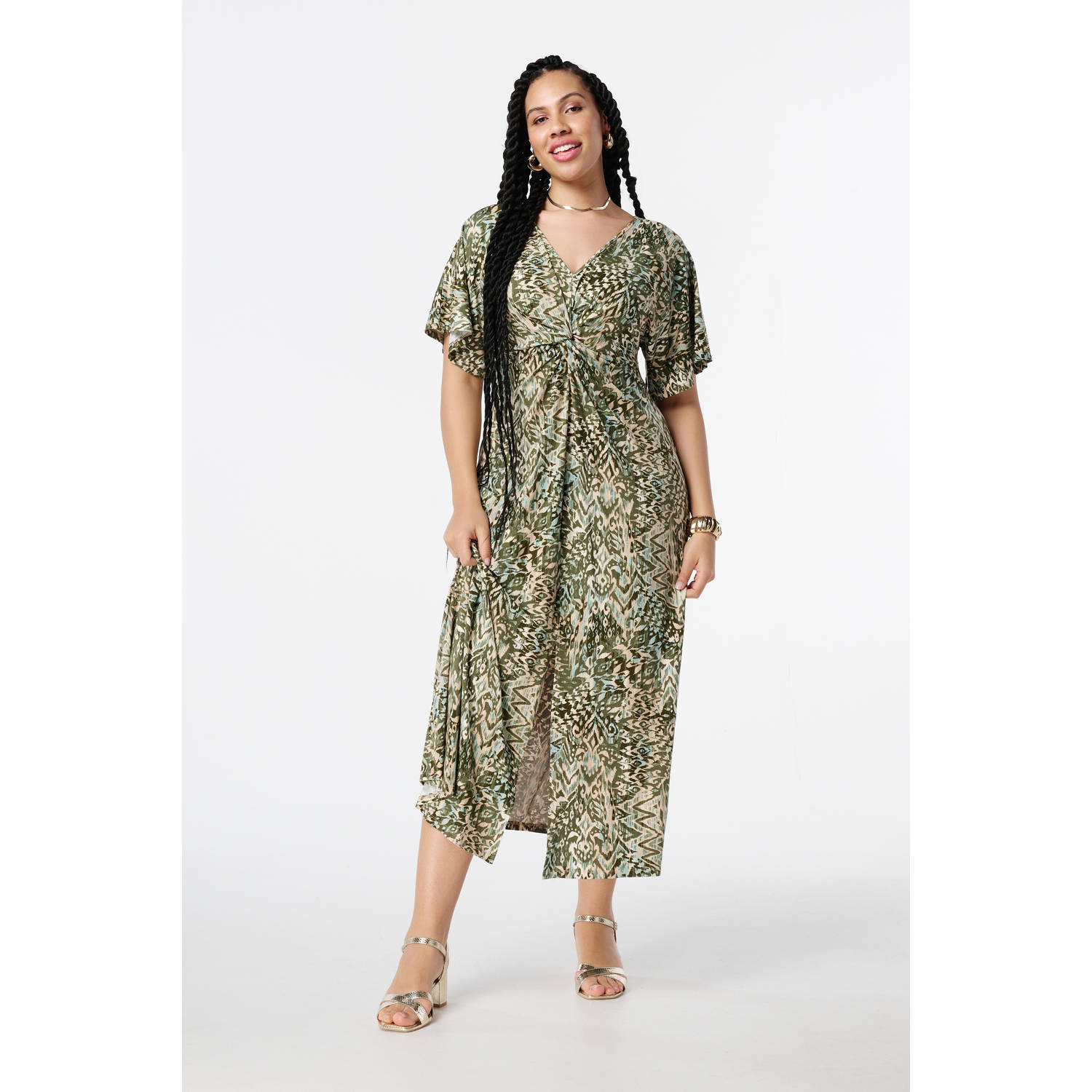 MS Mode maxi jurk kaki