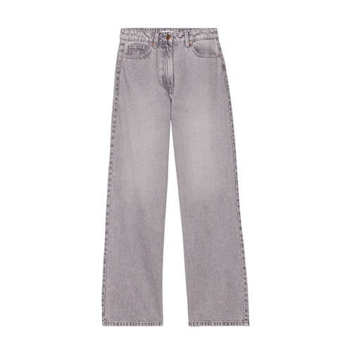 Cache Cache high waist wide leg jeans grey afbeelding