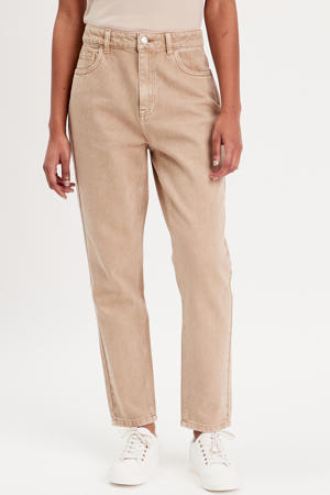 cropped jeans zand