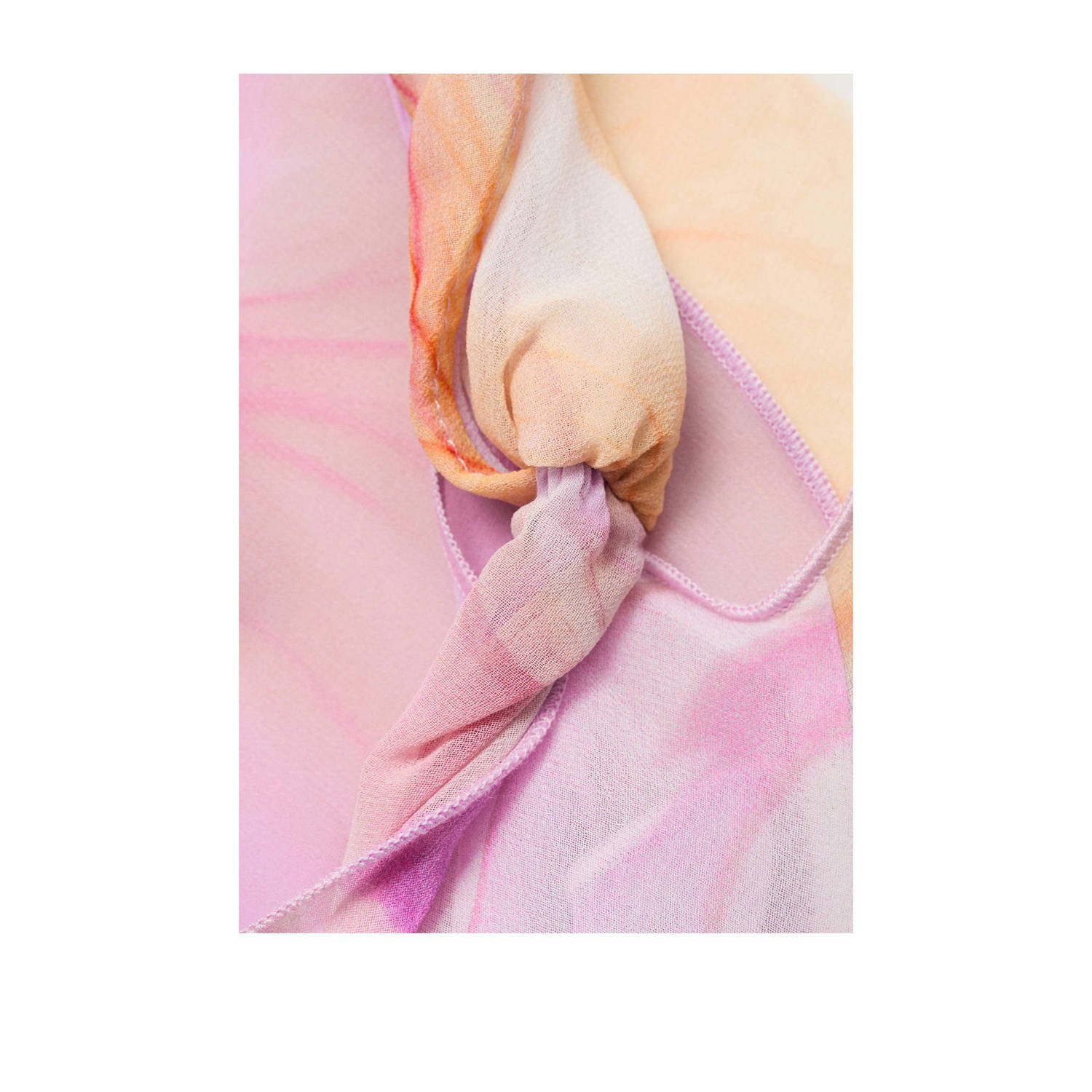 Mango zomerjurk lila