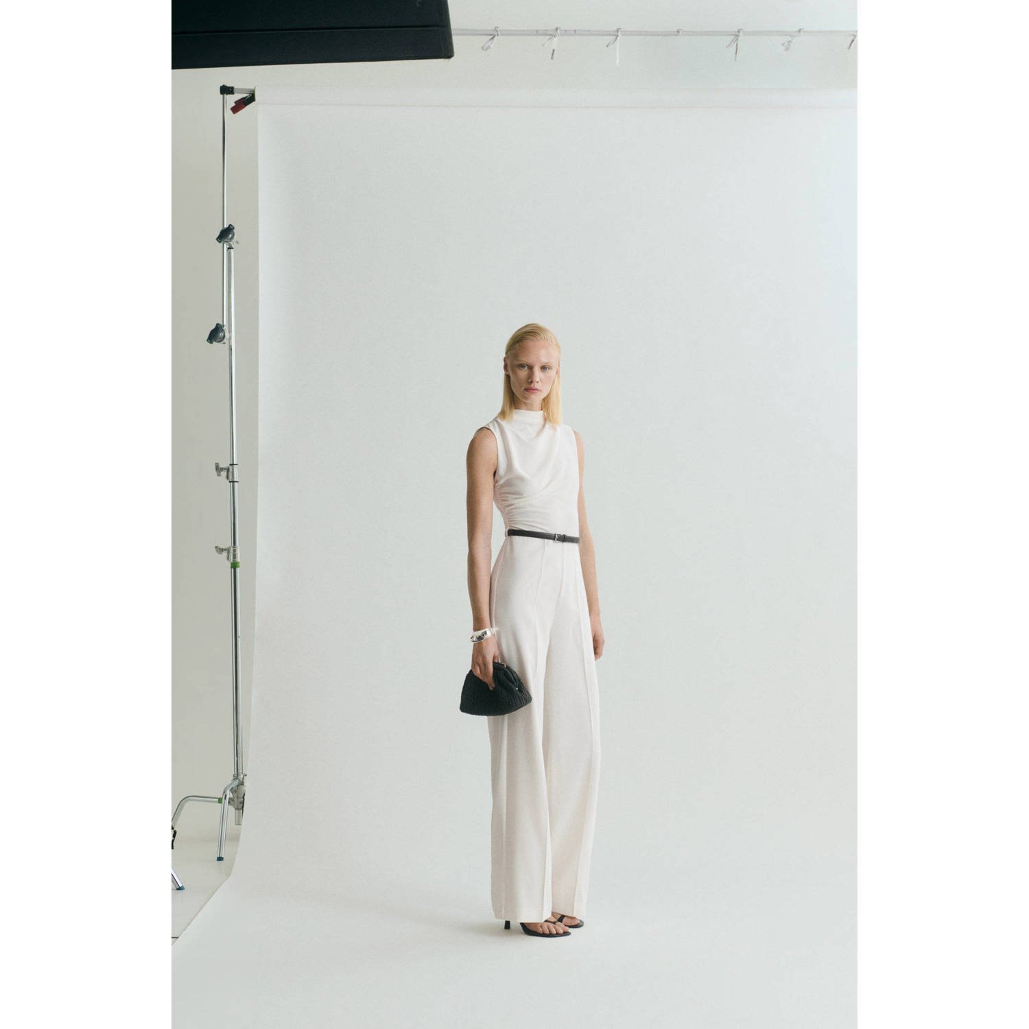 Mango Jumpsuit wit