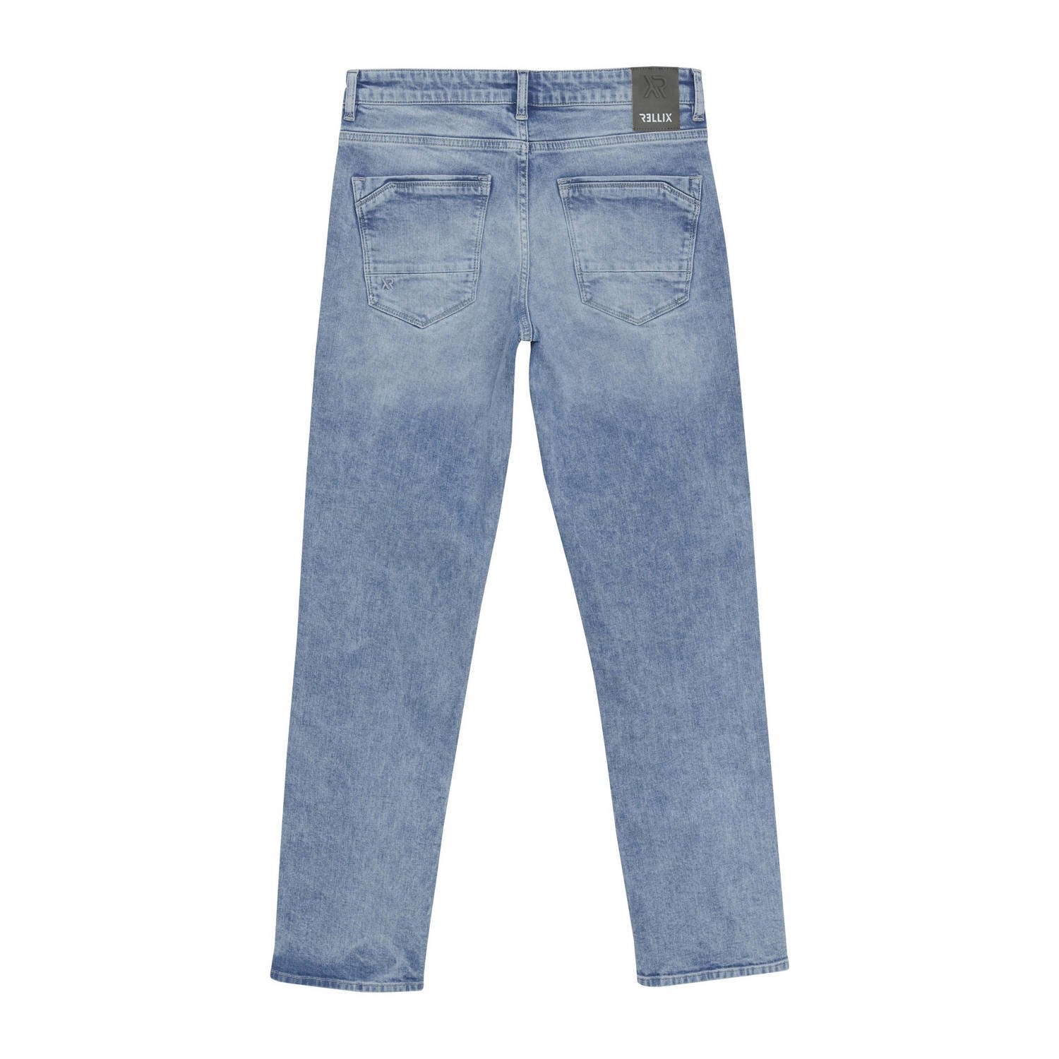 Rellix straight leg jeans light blue denim
