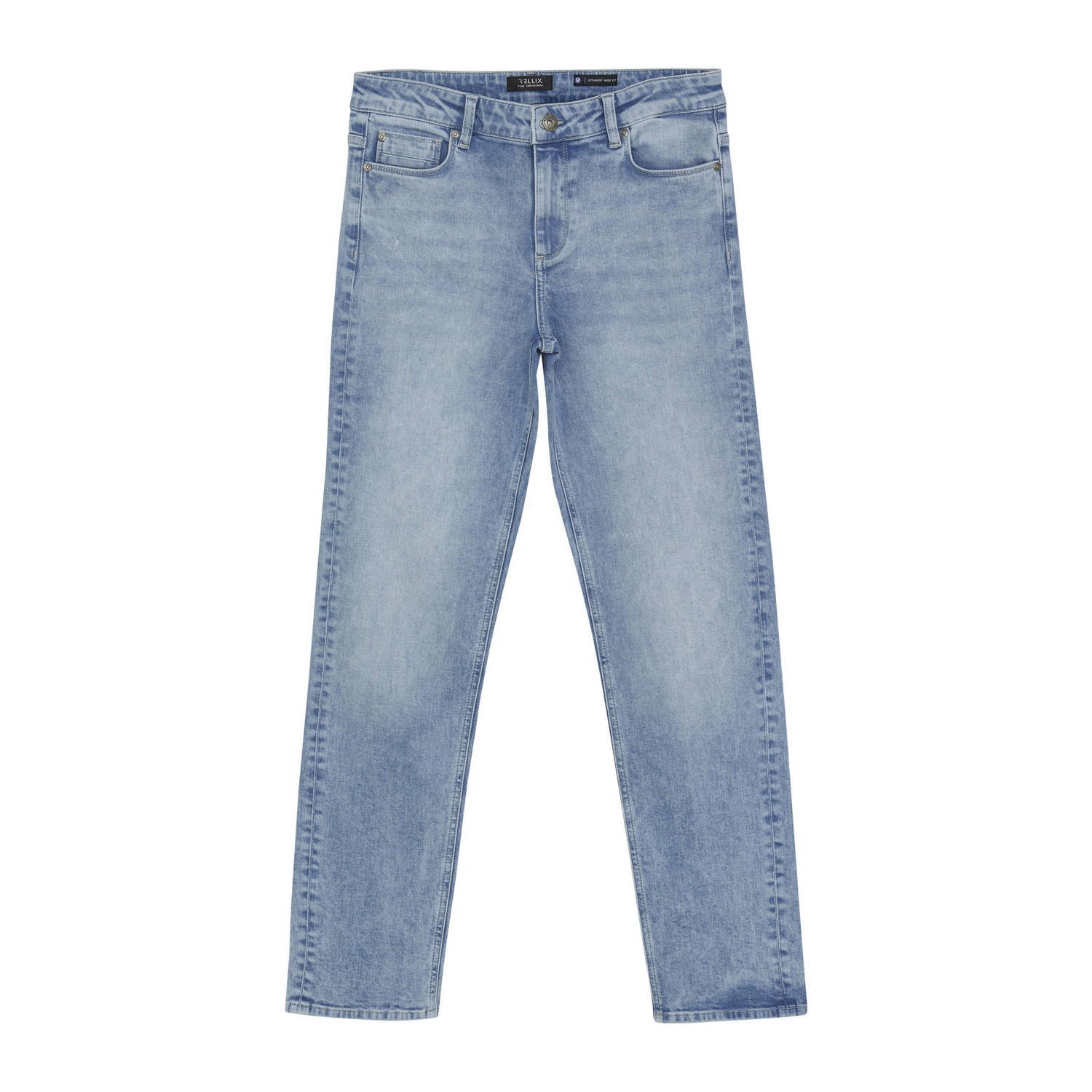 Rellix straight leg jeans light blue denim