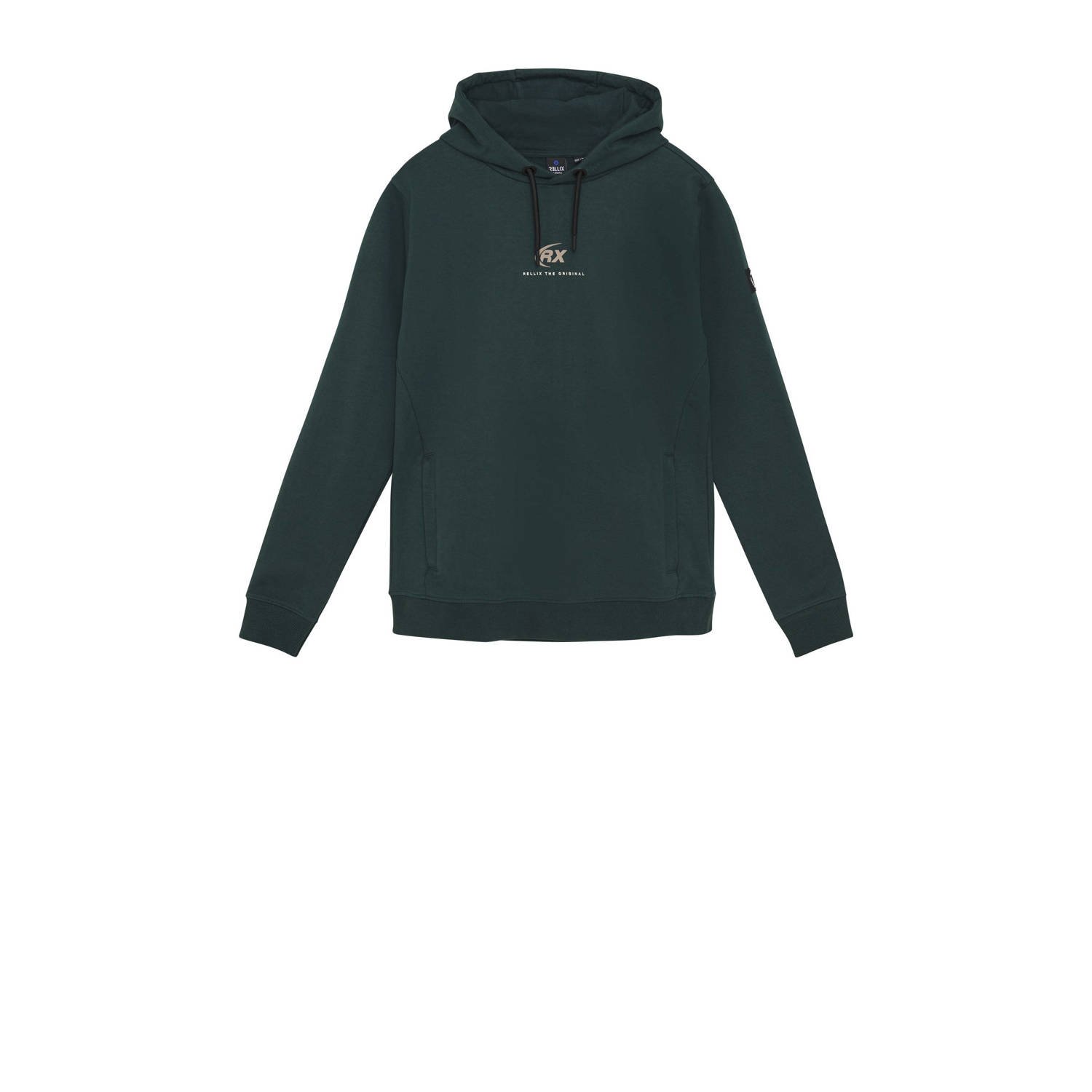 RELLIX Jongens Truien & Vesten Hoodie Chestprint Groen