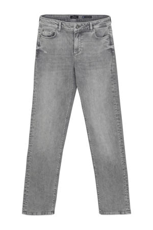 straight leg jeans grey denim