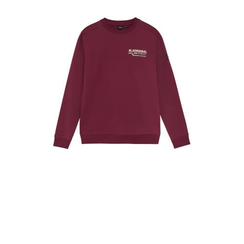 Rellix sweater donkerrood afbeelding