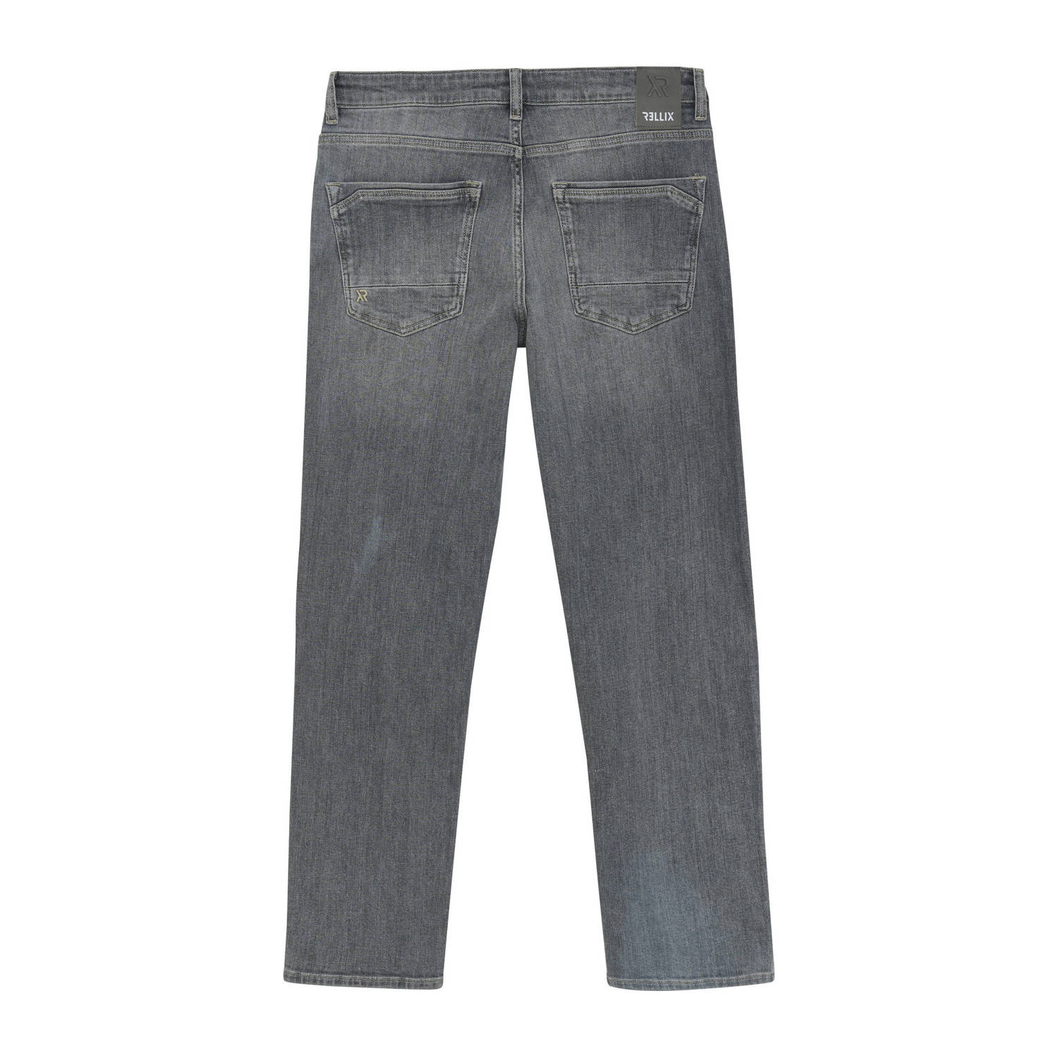 Rellix loose fit straight leg jeans grey denim
