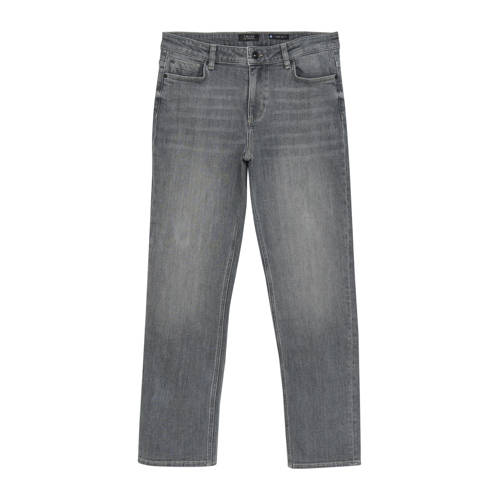 Rellix loose fit straight leg jeans grey denim afbeelding