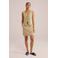 WE Fashion linnen korte rok beige
