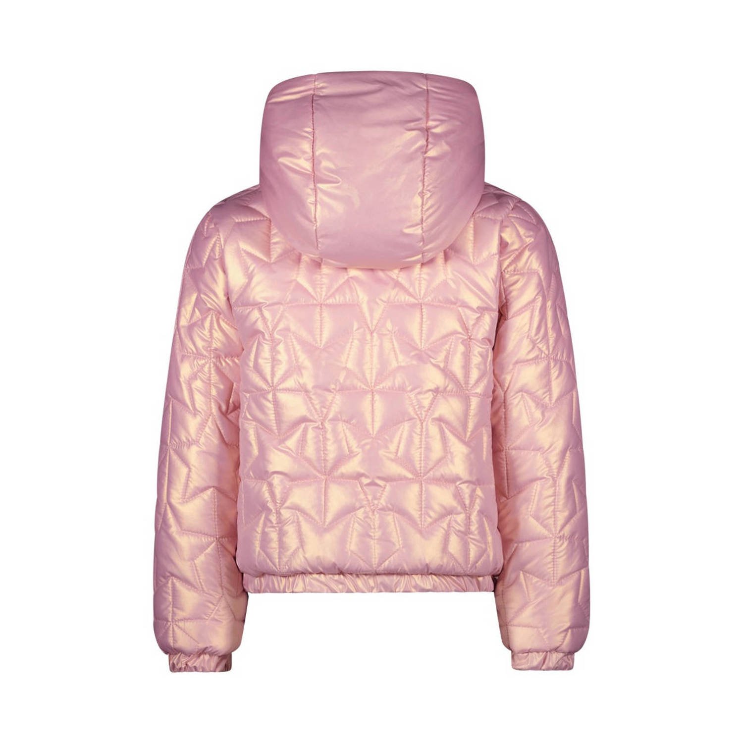 B.Nosy reversible jas winter roze wit