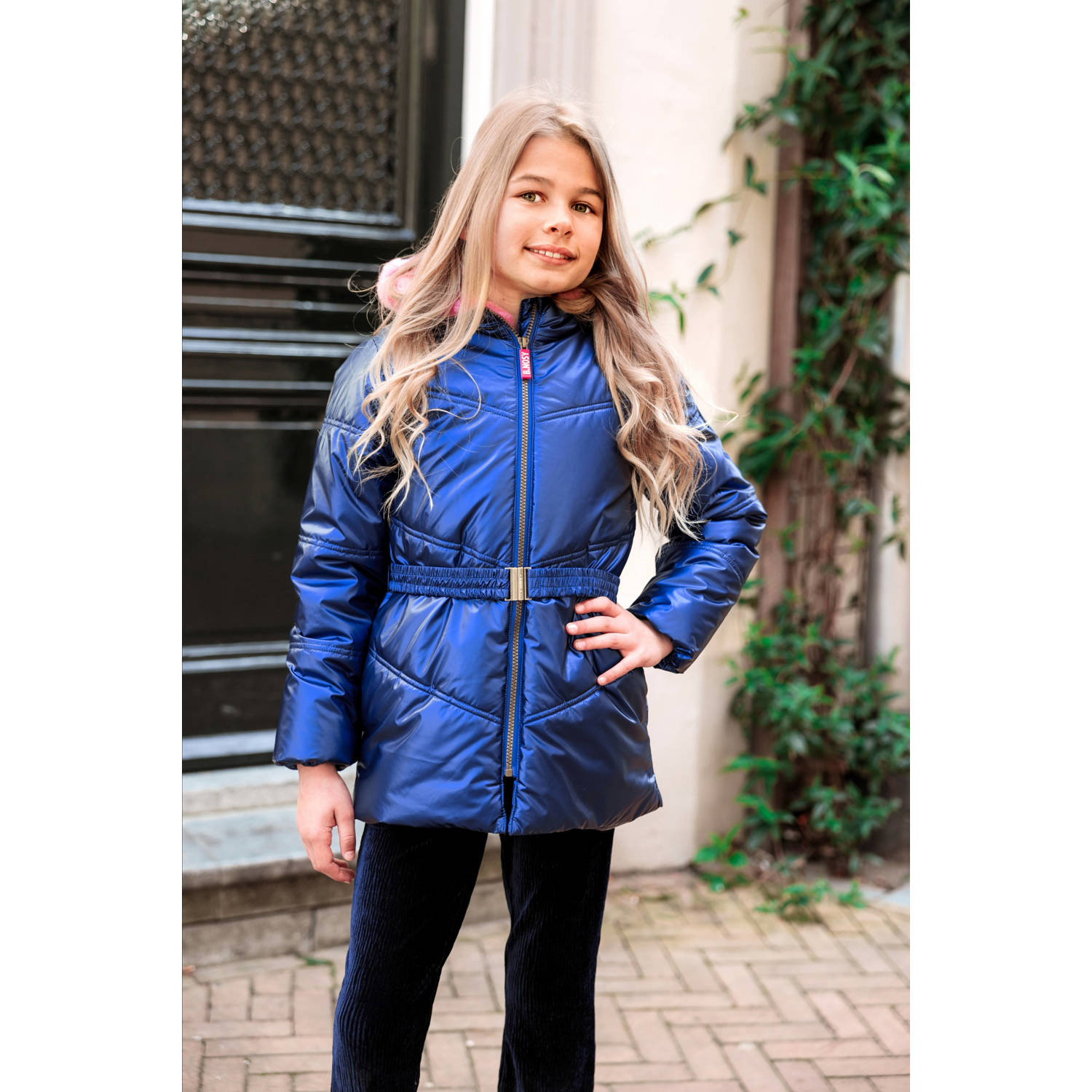 B.Nosy gewatteerde jas blauw