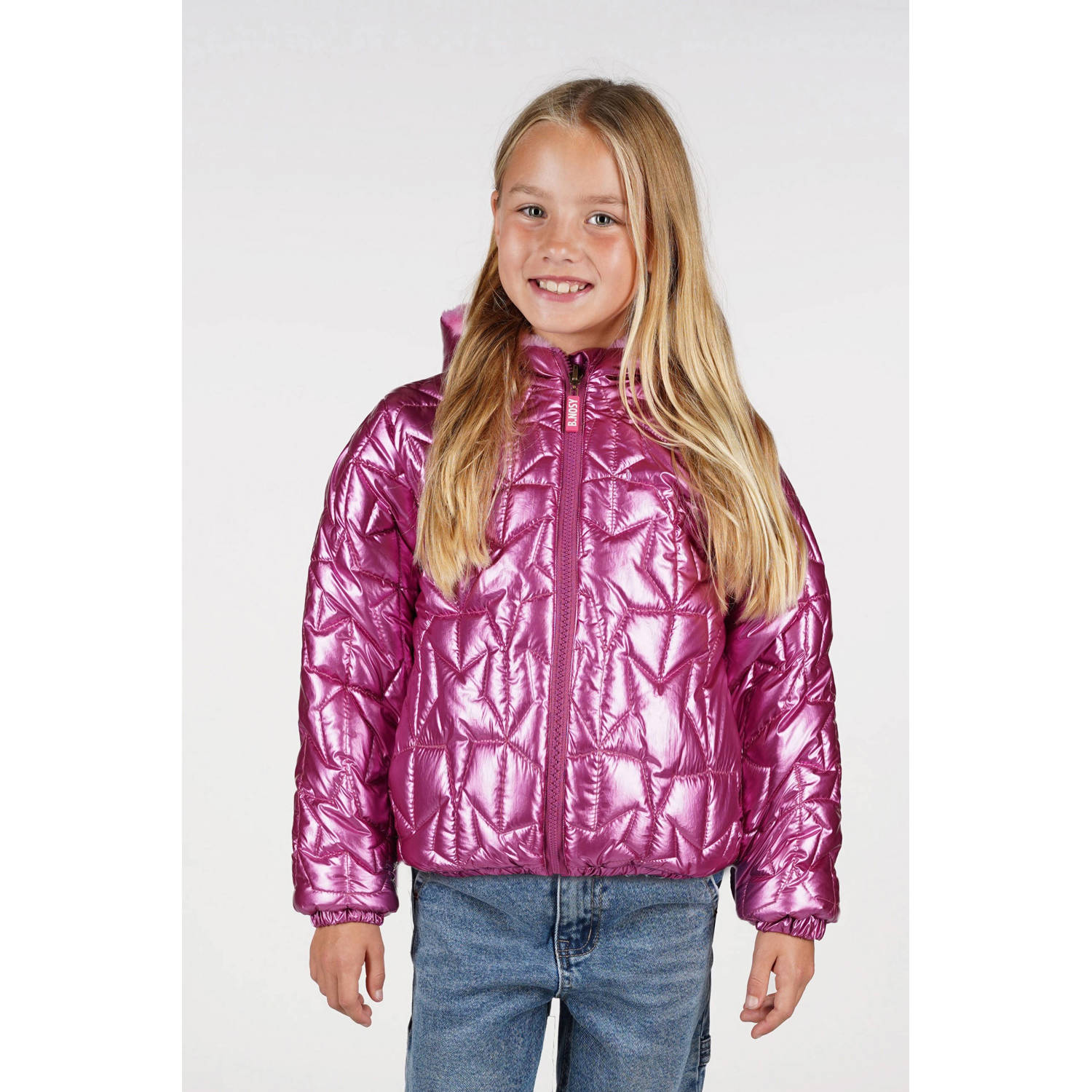 B.Nosy reversible jas winter roze