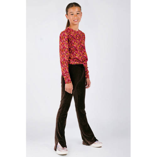 B.Nosy flared legging bruin afbeelding
