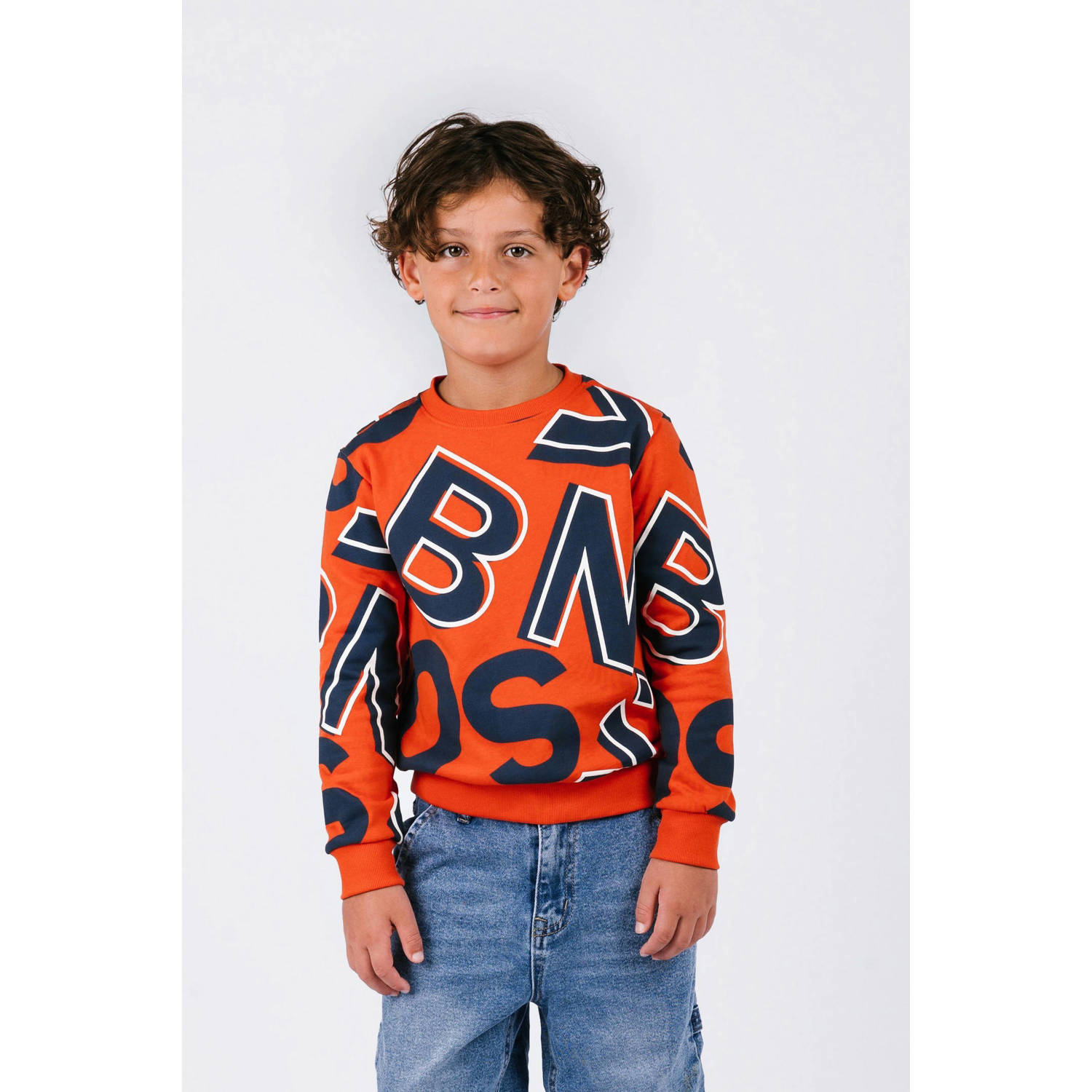 B.Nosy sweater oranje