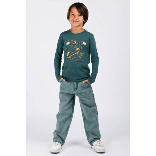 B.Nosy straight leg jeans groen afbeelding