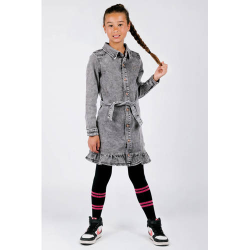 B.Nosy denim spijkerjurk grey denim afbeelding