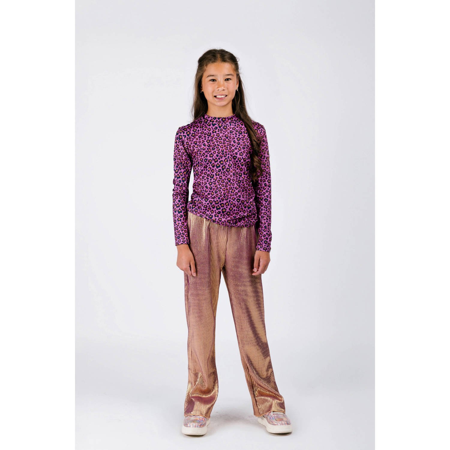B.Nosy straight casual broek goud
