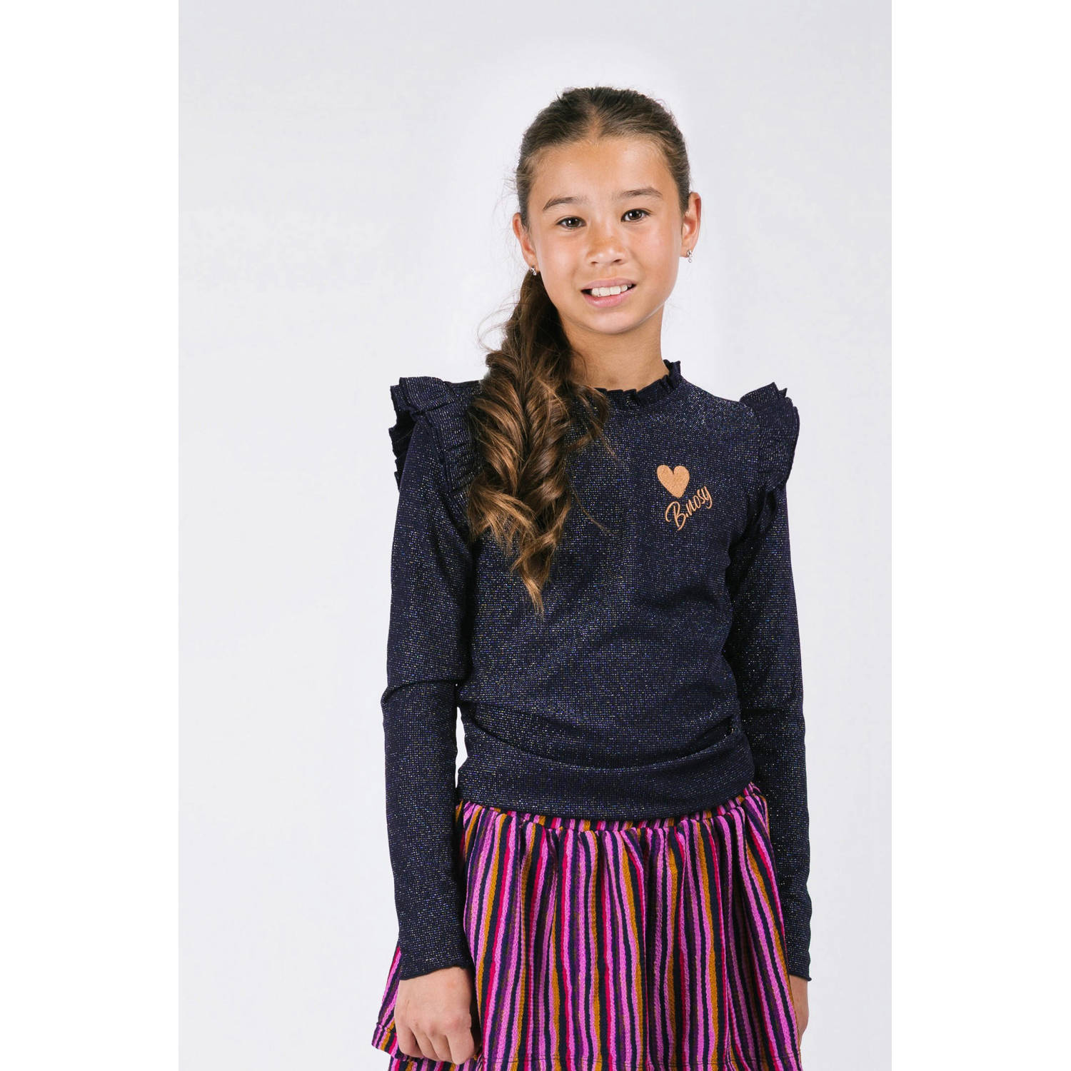 B.Nosy longsleeve donkerblauw