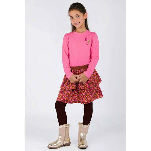 B.Nosy midi jurk roze afbeelding