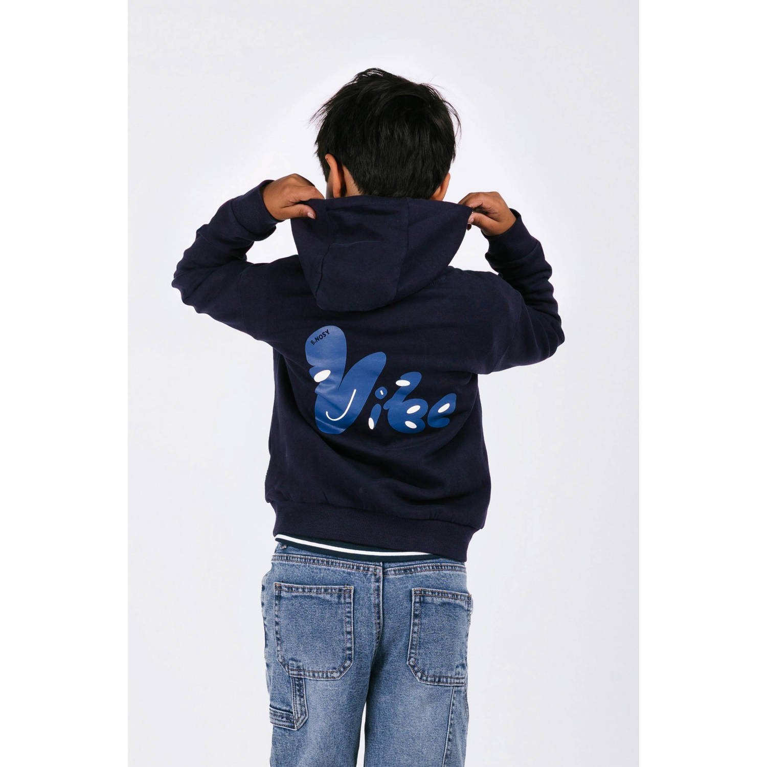 B.Nosy hoodie blauw