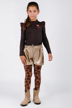 relaxed casual short goud