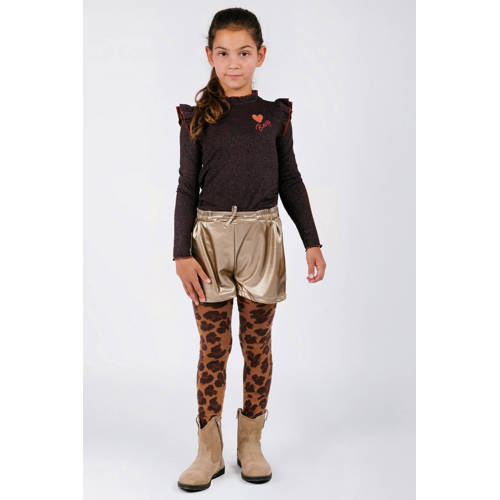 B.Nosy relaxed casual short goud afbeelding