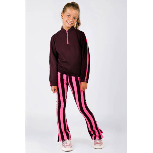 B.Nosy flared gestreepte legging roze afbeelding