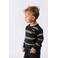 B.Nosy gestreepte sweater donkerblauw