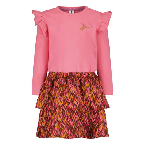 B.Nosy midi jurk roze afbeelding