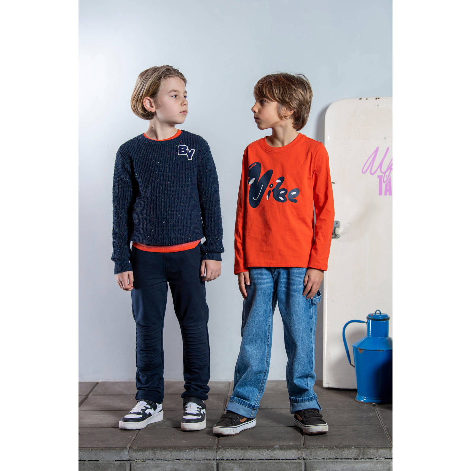 B.Nosy longsleeve oranje