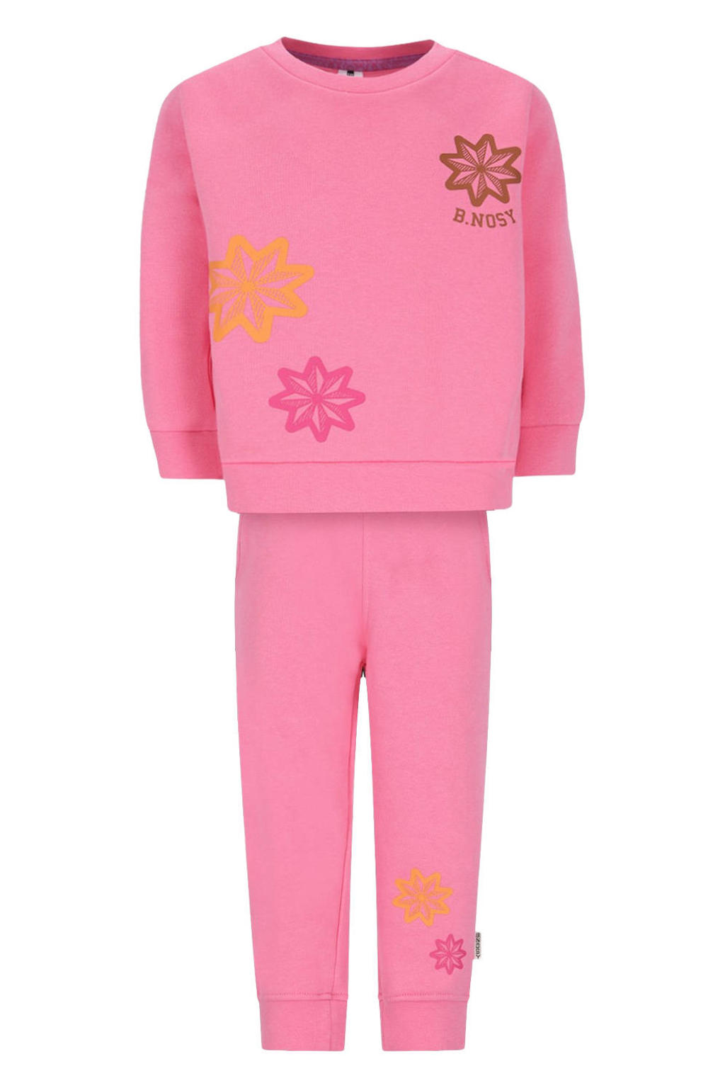 B.Nosy baby sweater + joggingbroek roze