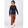 B.Nosy tapered cargo broek bruin