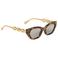 JOSH V zonnebril met cat eye goudkleurig