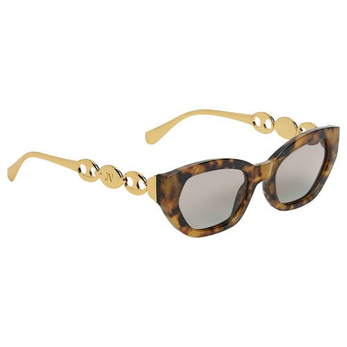 JOSH V zonnebril met tortoise print Meire goudkleurig afbeelding