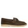 Poelman suède loafers donkerbruin