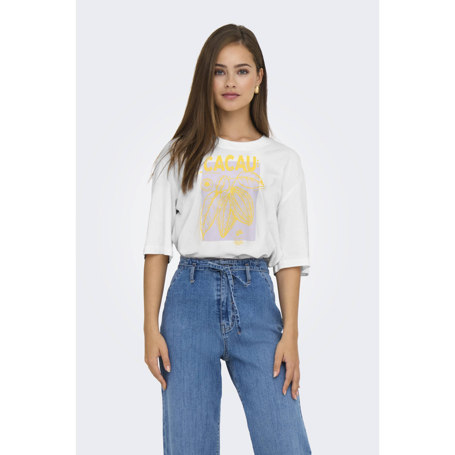 JDY T-shirt wit