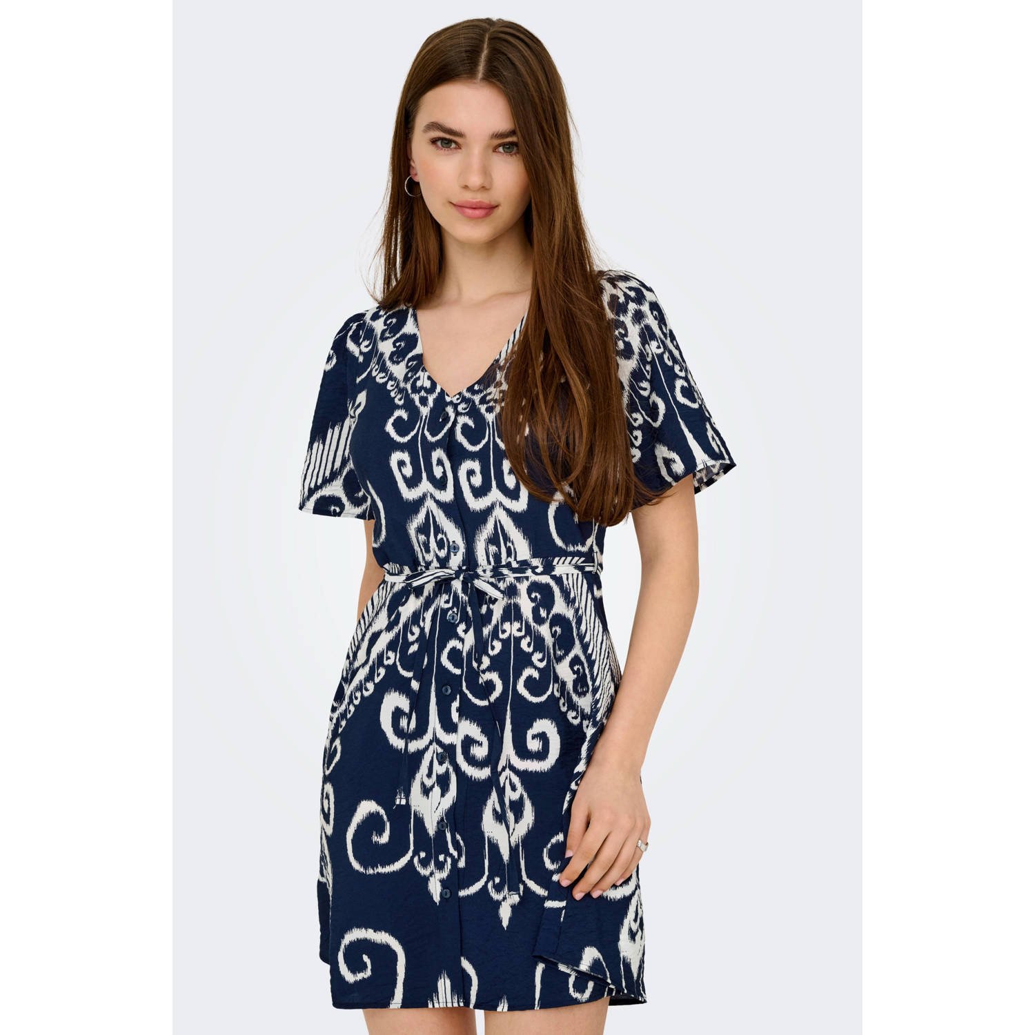 JDY blousejurk blauw